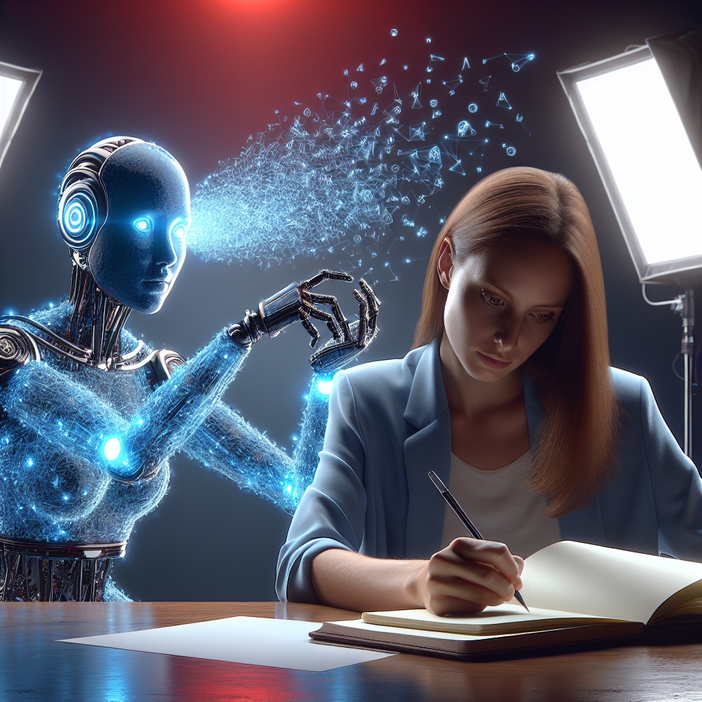 AI and human writer