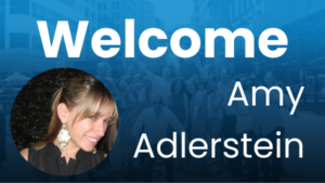 Welcome Amy Adlerstein