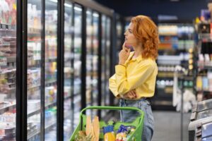 choice in a grocery aisle